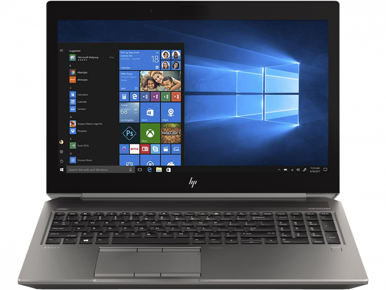 HP Zbook15 G5 i7 8th 16GB 512GB