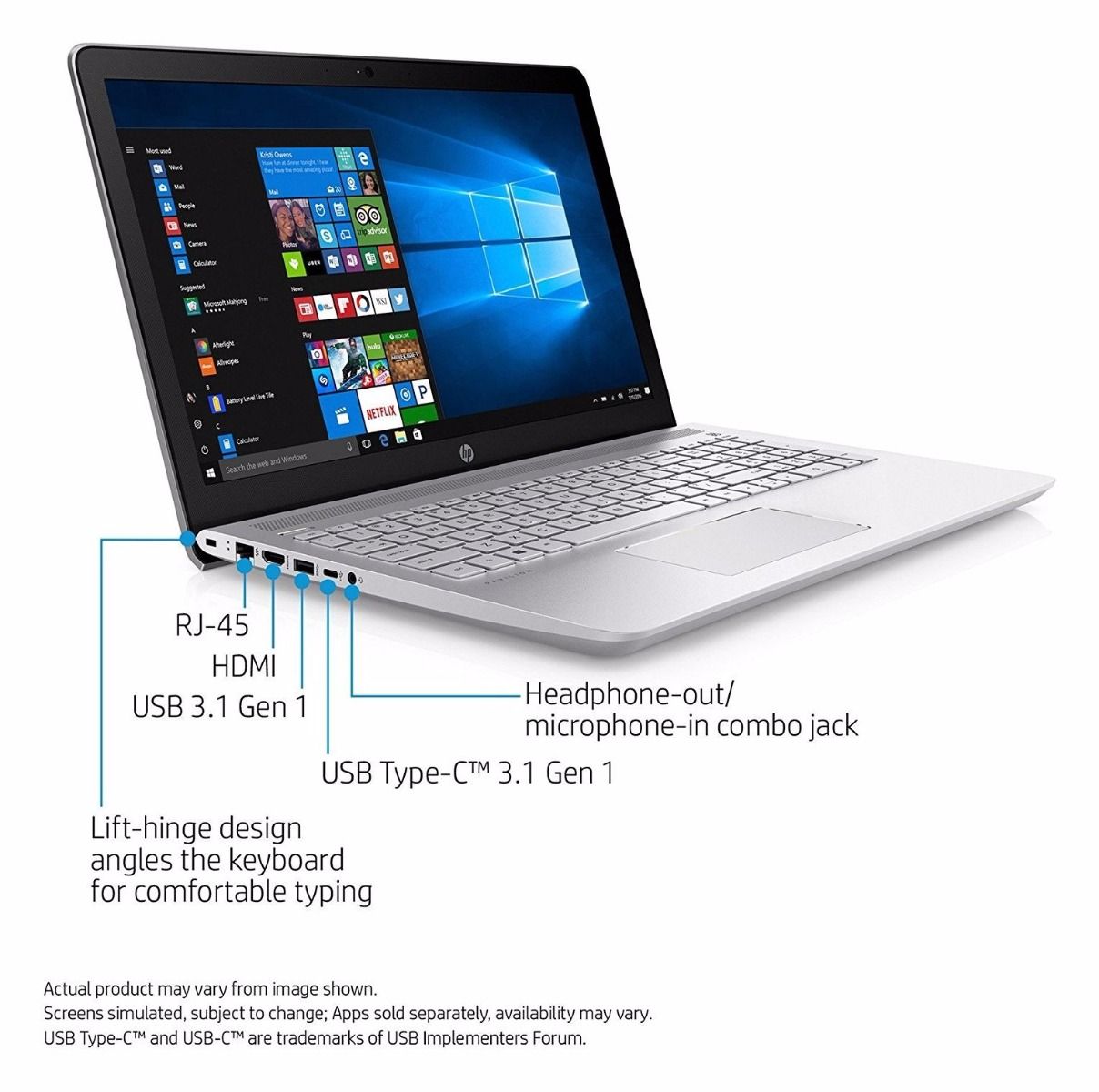 HP Pavilion 15 i5 8th 8GB 512GB